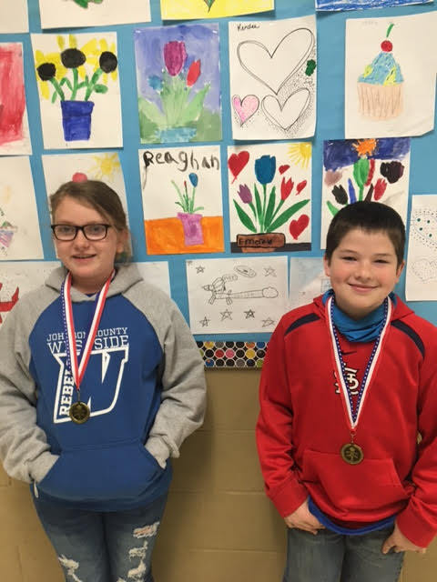 5th grade March students of the month