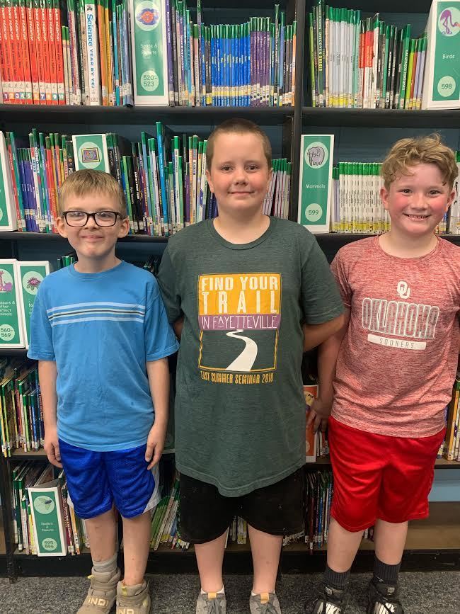 2nd grade Students of the Month