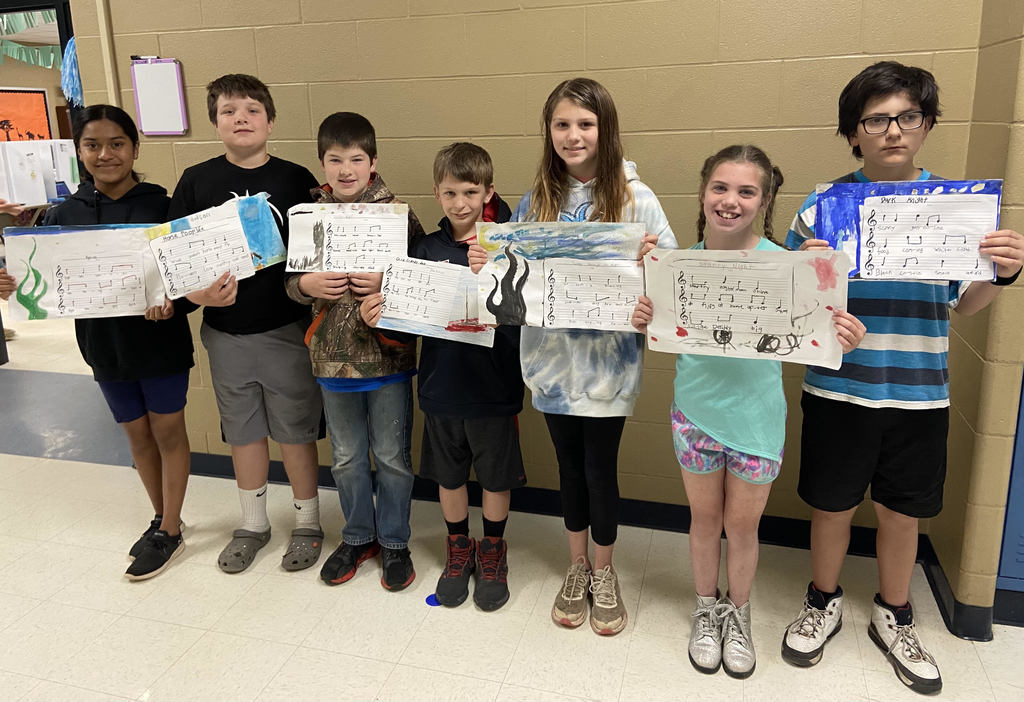 Gossett's class music and art project