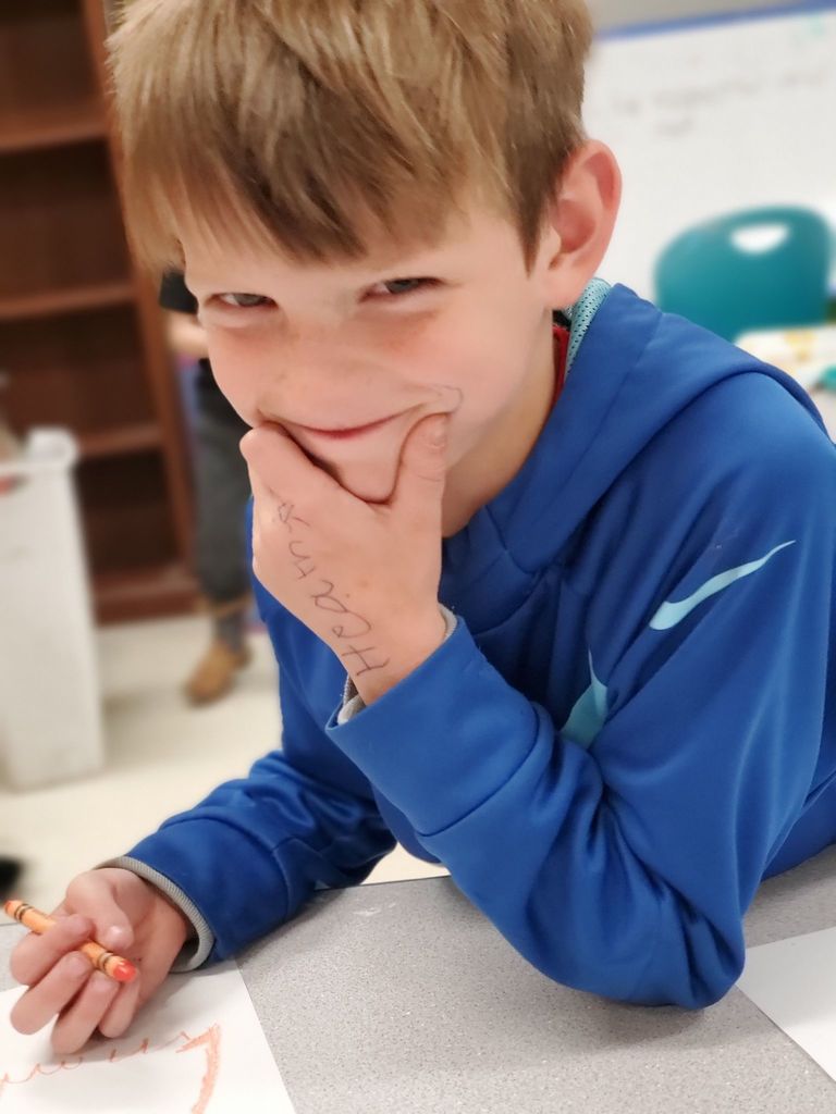 boy smiling