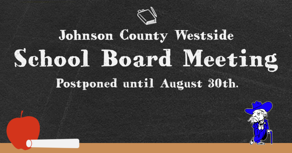School board meeting postponed