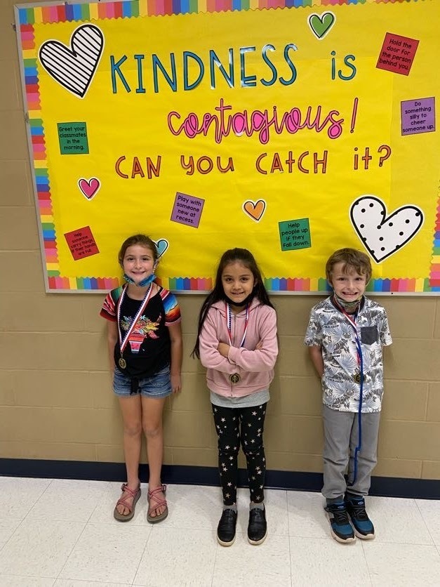 First grade Students of the Month
