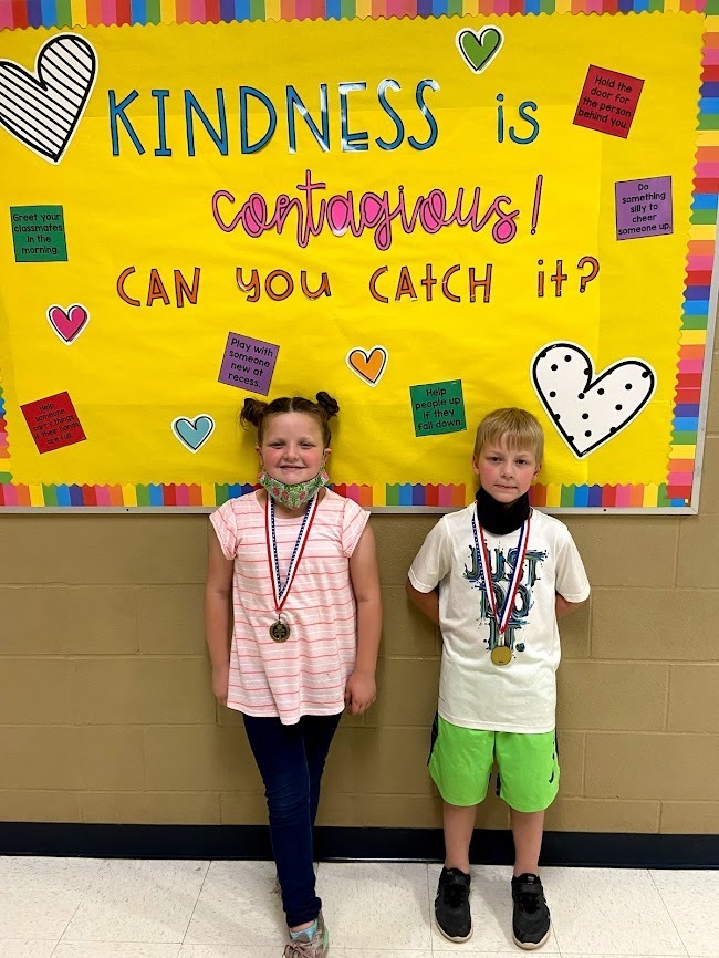 2nd grade Students of the Month