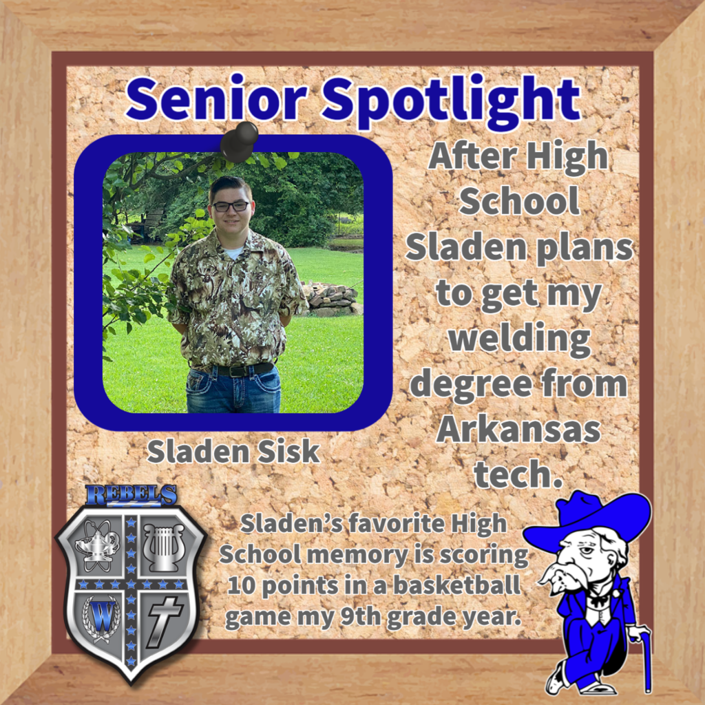 Senior Spotlight - Sladen Sisk