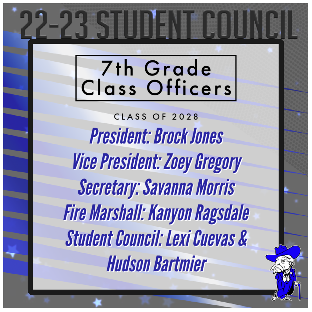 7th grade class officers