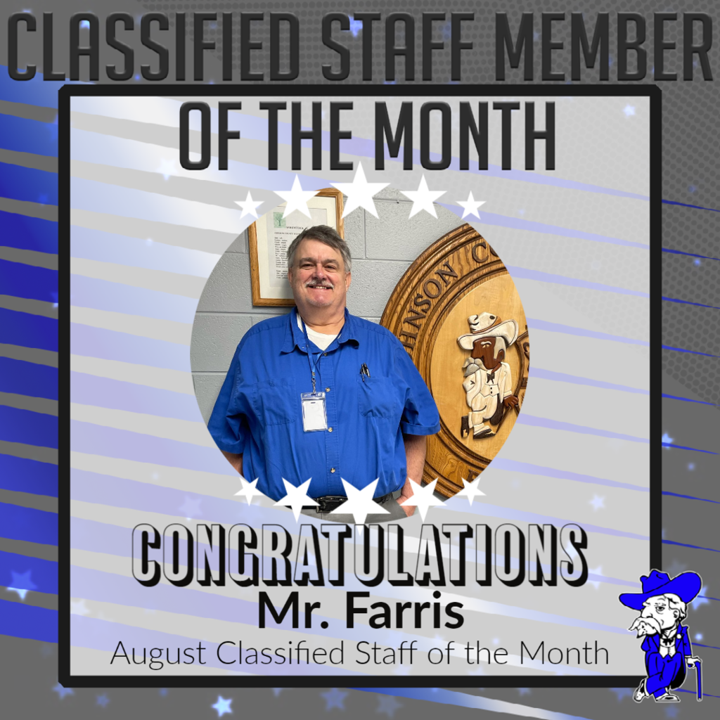 August Classified Staff of the Month