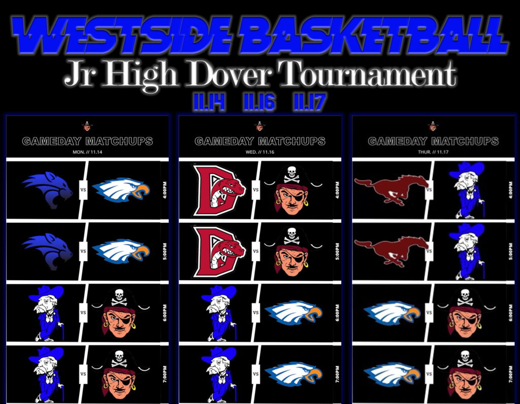 Jr High Dover Basketball Tournament