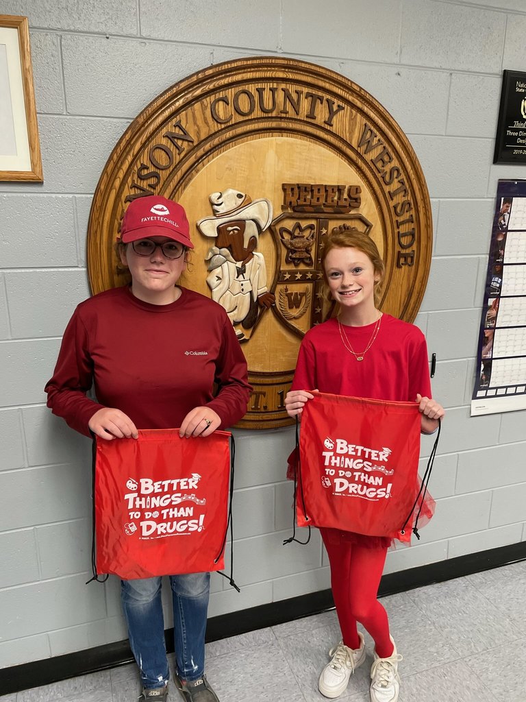 Day on Red Ribbon Week winners