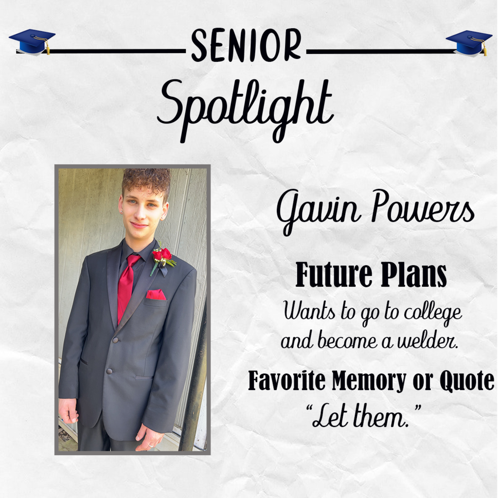 Gavin Powers senior spotlight