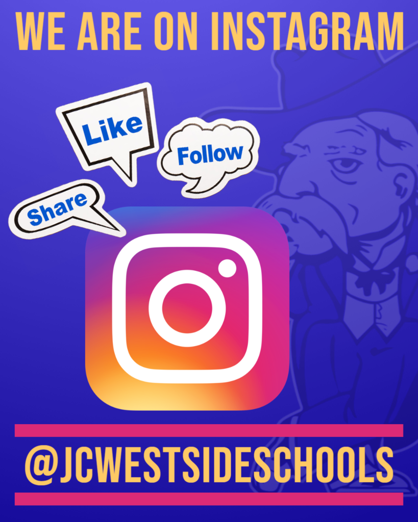 New School Instagram Account @jcwestsideschools