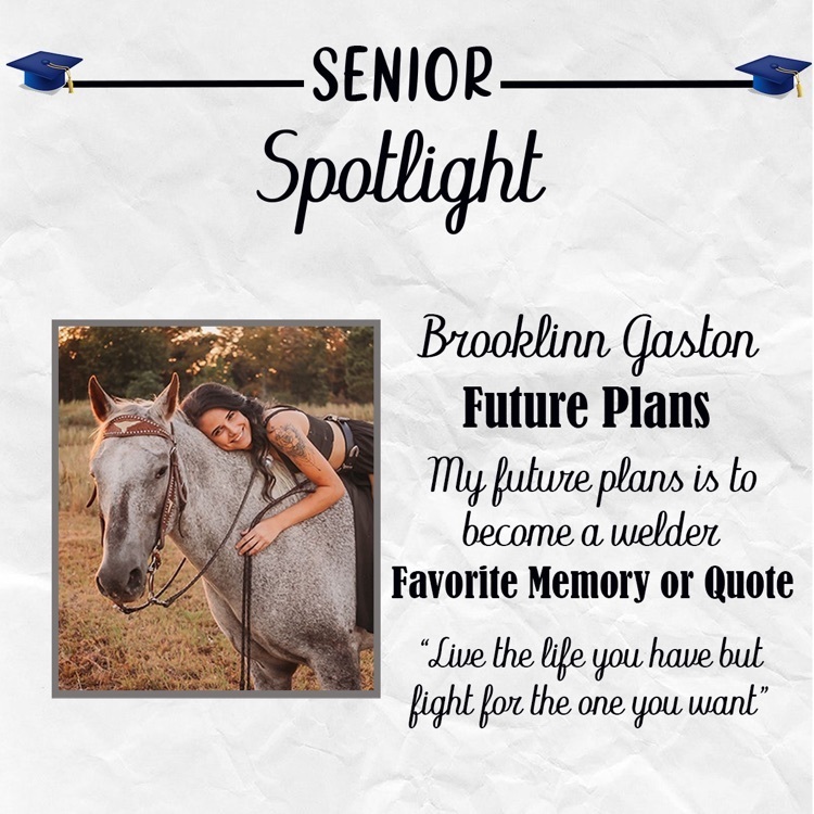 Senior spot light Brooklinn Gaston