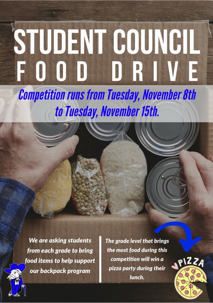 student council food drive 