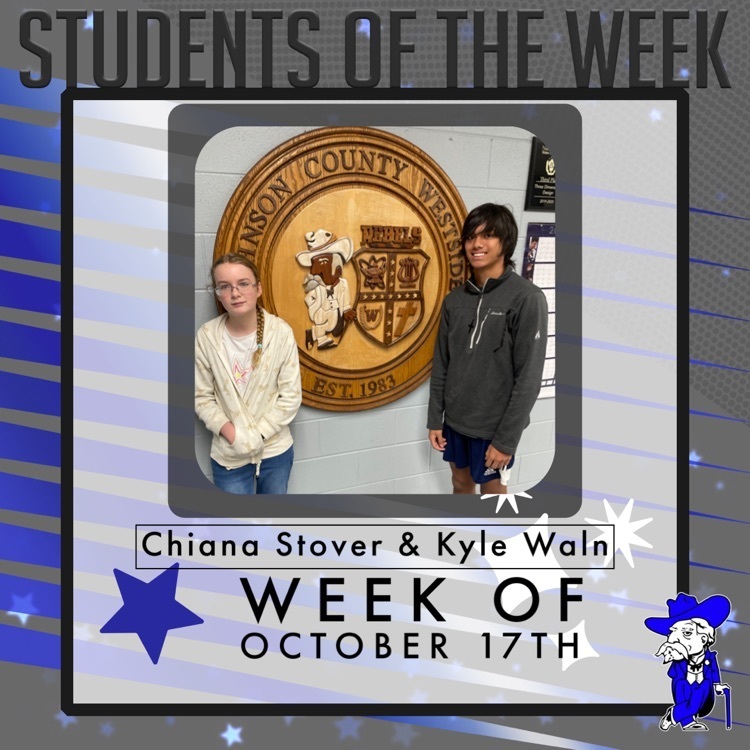 Students of the week for 10/31