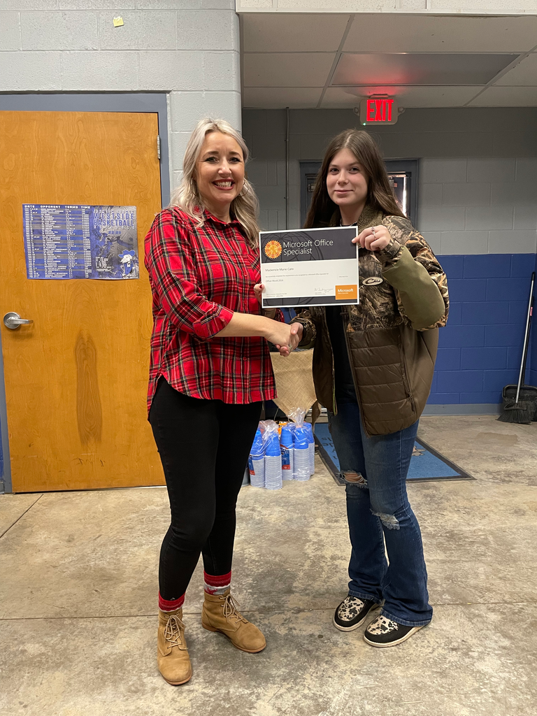 Mackenzie Cato MOS Word certified