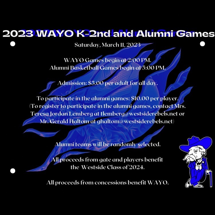 2023 WAYO K-2nd grade scrimmage and Alumni Game